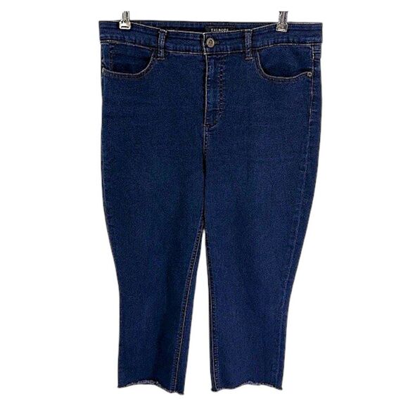Talbots Flawless Crop Jegging Size 12 High Waist - Picture 2 of 13